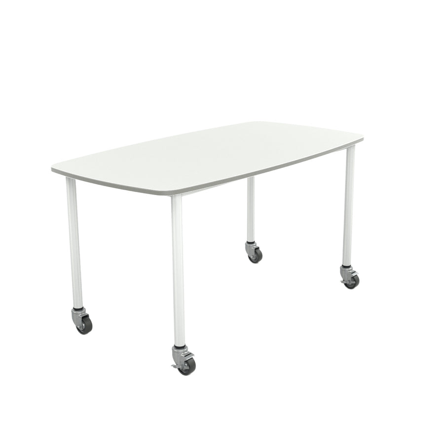 Rectangle Table on Wheels