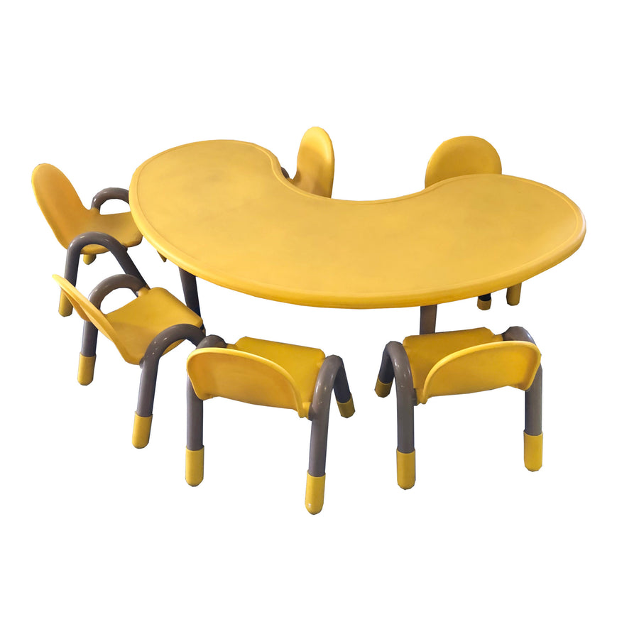 Bean Plastic Table And Chair