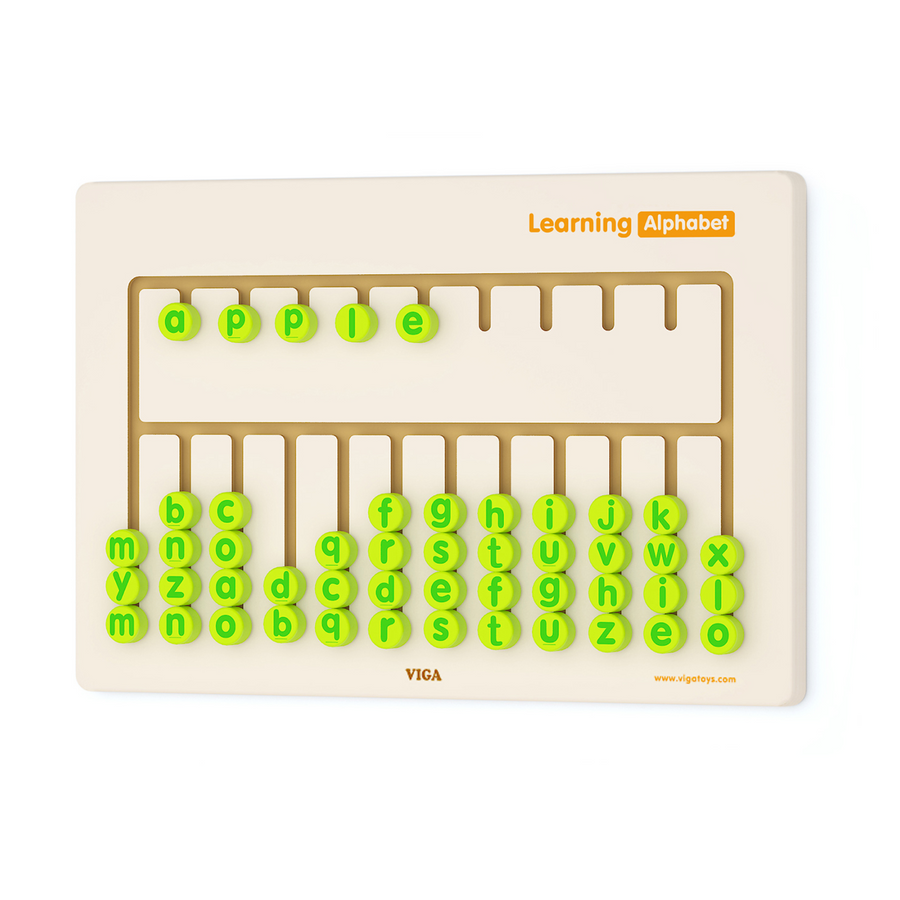 Viga - Wall Toy Learning Alphabet