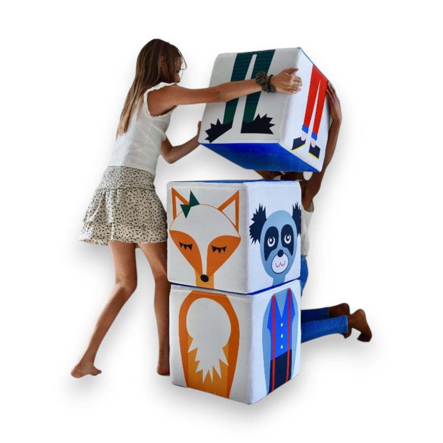 Heads & Bodies Blocks Set