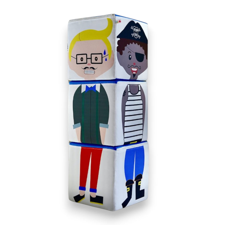 Heads & Bodies Blocks Set