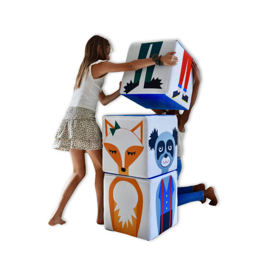 Heads & Bodies Blocks Set