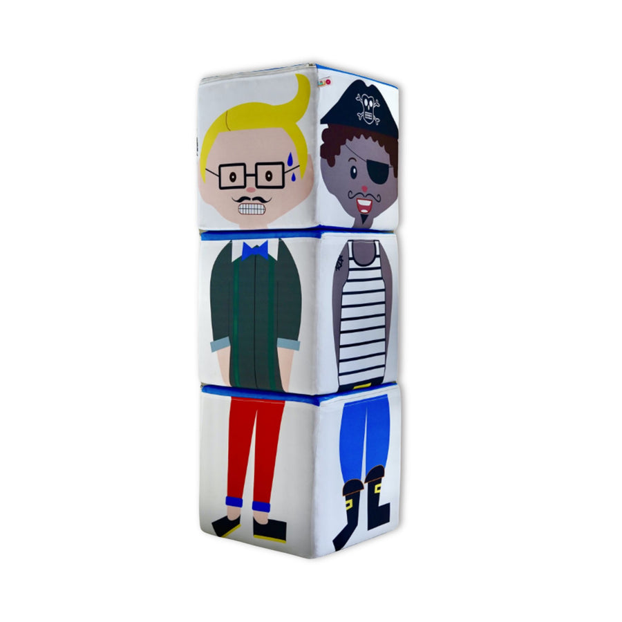 Heads & Bodies Blocks Set